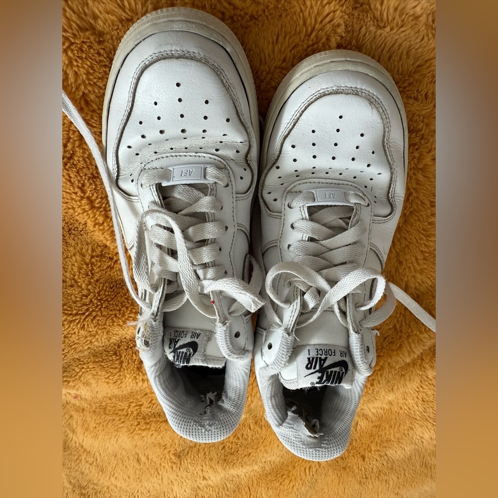 Nike Air Force 1 Low White Leather AQ3778-994 Women's 6.5 Men's 5